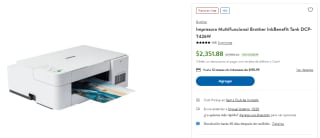 Impresora Multifuncional Brother InkBenefit Tank D por $2,352 en Sam's Club