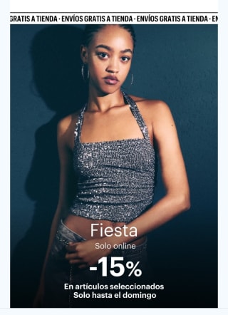 -15% de Descuento en Moda de Fireta en Pull and Bear.