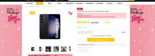 San Valentín Samsung Galaxy S23 8GB 256GB a solo 849€