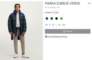 Parka para Hombre Elbrus por 27.99€