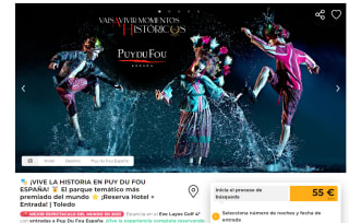 Estancia Exe Layos Golf 4*, ubicado a 20 minutos del parque Puy du fou con entradas incluidas desde 55€pxp