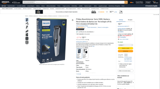 Barbero Philips Serie 3000 modelo BT3206/14 por 15,99€