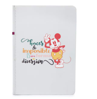 Hacer lo imposible es una forma de diversión, libreta Disney por 1,98€