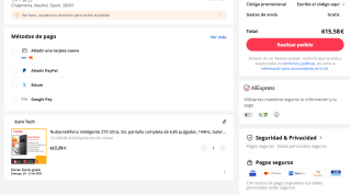 Móvil Nubia Z70 Ultra 12+256GB por solo 615,58€