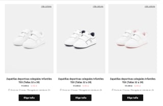 ofertas en moda desde Carrefour zapatillas desde 1,30€ y más cosas