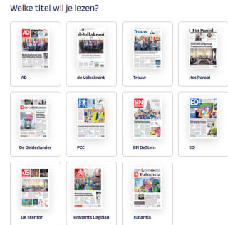 4 weken de krant voor 1 euro