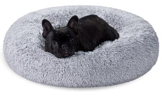 Hondenbed - kattenbed rond grijs 70cm voor €19,49 bij Amazon.nl