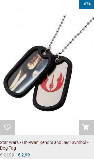 Tot 97% korting in de sale van Impericon