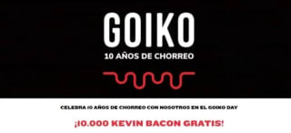 Goiko regala 10.000 hamburguesas por su 10º aniversario