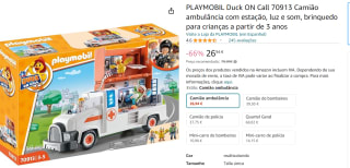 Playmobil DUCK ON CALL - Ambulance (70913) voor €26,94 bij Amazon