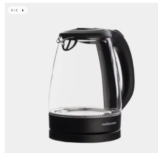 Mellerware - Hervidor Eléctrico Spring! 2200W. Indicador Nivel de Agua. 0-100ºC Calentamiento Rápido &lt;3 min 1.7L. Base 360º por 22.49€ (Cuenta Nueva 13.5€)