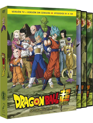 Dragon Ball Super Box 8 Episodios 91 A 104 en DVD por 9,89€.