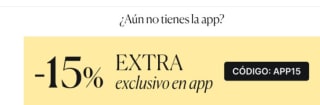 15% EXTRA en toda tu compra en Women Secret desde APP