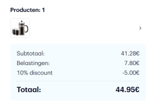 Bodum Chambord Set koffiebereider met 2 glazen 35 cl dubbelwand Pavina voor €44,95 dmv code bij Bodum