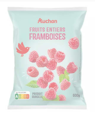 Framboises Surgelées 600g - Sélections de Drives à 1,79€
