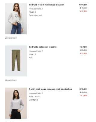 Tot 90% korting tijdens de Mango OUTLET