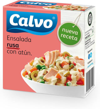 Calvo Ensalada Rusa con Atún 150g por 1,15€