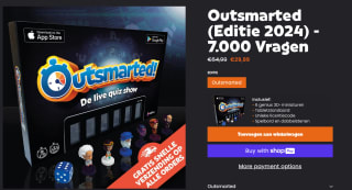 Outsmarted - Te slim af! - Trivia - Interactief Bordspel - voor €29,99