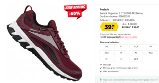 Reebok RIDGERIDER 6 GTX - Trail hardloopschoenen voor €39,99 bij Sport-Korting