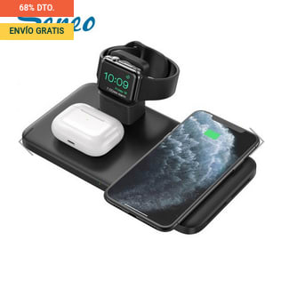 Seneo cargador inalámbrico PA202 3 en 1 por 7,59€