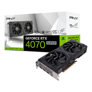 Tarjeta gráfica PNY GeForce RTX 4070 SUPER 12GB VERTO OC de doble ventilador por 599,95€