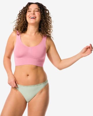 Naadloze BH in diverse kleuren voor €3 bij de Hema