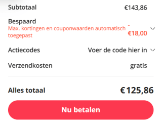 Nintendo Switch Lite voor €125,86 dmv code bij Aliexpress