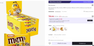 M&M's Cacahuete, Maltesers | 24/25 unidades por caja por 16,59€ (9,95€ usuario nuevo)
