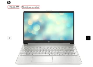 HP 15s-eq2173ns 15.6" Full HD AMD Ryzen 7 5700U 16GB RAM 512GB SSD por 407,15€