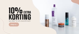 10% extra korting op bijna alles bij Haarshop