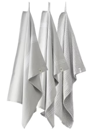 Walra Keuken- En Theedoekenset (12dlg) Blocks & Lines voor €12,50 bij Ibood