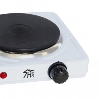 Hornillo Eléctrico Portátil 1 Fogón 1000W Firex 7house por 9,94€