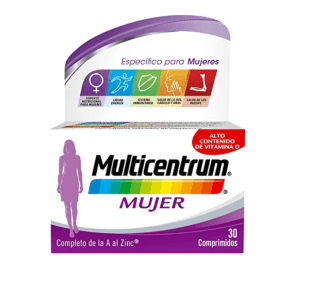 Multicentrum Mujer Complemento alimenticio 30 comprimidos por 5,36€