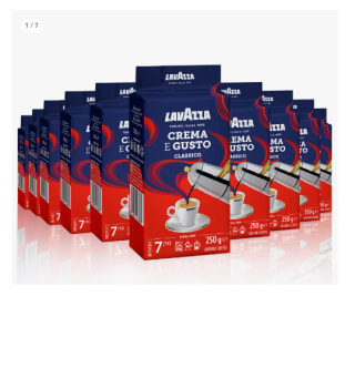 Lavazza, Crema e Gusto Classico, Café Molido Natural, 10 Paquetes x 250 g por 13.99€