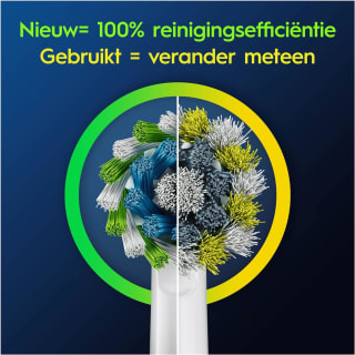 Oral-B Pro CrossAction Opzetborstels 12 stuks voor €24,49 bij Amazon