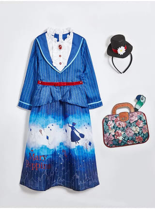 Disney Mary Poppins Blue Fancy Dress Costume: £7