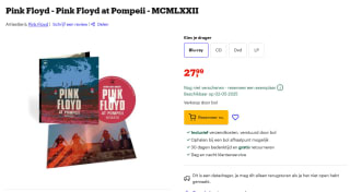 Pink Floyd at Pompeii – MCMLXXII (blu-ray softpack) voor €25 bij Bol
