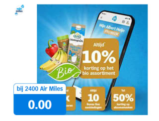 Albert Heijn Premium abonnement voor €12,00 of gratis met 2400 Air Miles