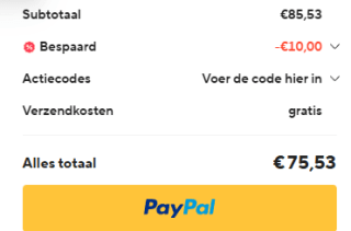 HUAWEI WATCH FIT 3 Smartwatch voor €75 dmv code bij Aliexpress