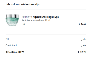 Gratis verzending bij Notino