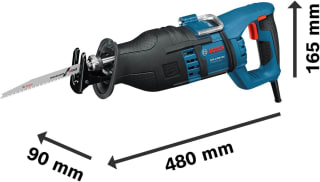 Bosch Professional GSA 1300 PCE Reciprozaag - 1300 Watt - Met 2 zaagbladen en opbergkoffer voor €150,61 bij Amazon