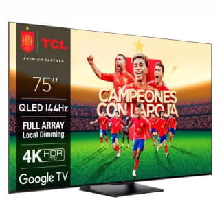 TV QLED 75" TCL 75C745, 4K UHD, Dolby Vision IQ, Smart TV, HDR10+ por 815,15€