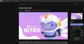 1 mês de discord nitro para Novos usuários