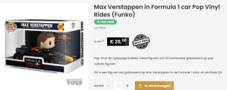Funko Pop Racing figuur F1 Max Verstappen Ride voor €28 bij old-school-toys.