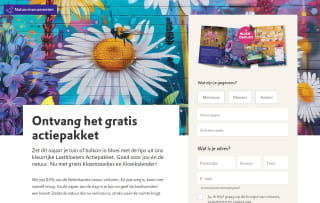 Gratis Laatbloeiers Actiepakket van Natuurmonumenten