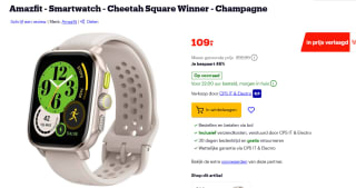 Amazfit Cheetah Square Beige voor €109 bij Bol