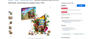 Descuento directo de -30% en sets de Construccion Lego desde Carrefour