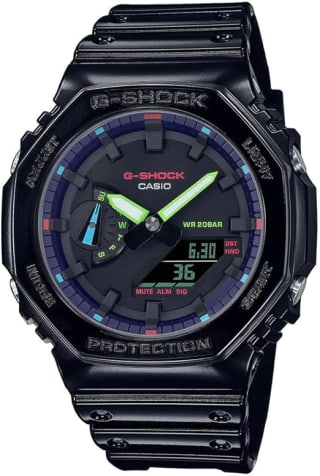 Casio Reloj Analógico/digital Cuarzo con Correa de Resina GA-2100RGB-1 por 60,04€