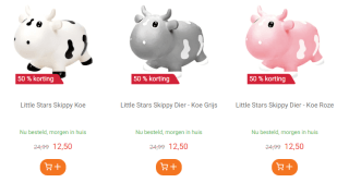 50% korting op Little Stars Skippy Dier bij Lobbes