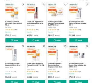 20% Extra en Eucerin desde Atida